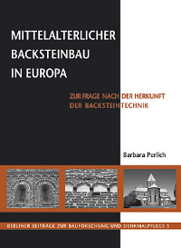 Buchcover von Mittelalterlicher Backsteinbau in Europa