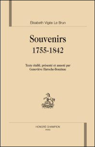 Buchcover von Souvenirs 1755-1842