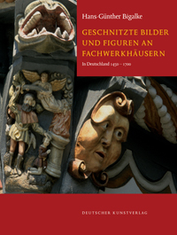 Buchcover von Geschnitzte Bilder und Figuren an Fachwerkhäusern