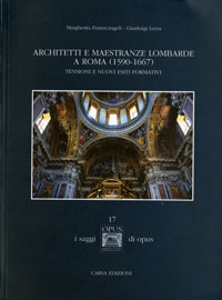 Buchcover von Architetti e maestranze lombarde a Roma (1590-1667)