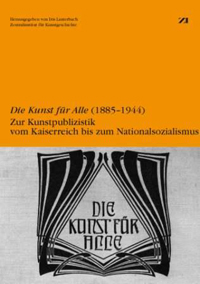 Buchcover von <i>Die Kunst für Alle</i> (1885-1944)