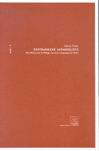 Buchcover von Spätbarocke Altarreliefs
