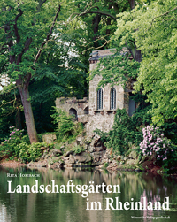 Buchcover von Landschaftsgärten im Rheinland