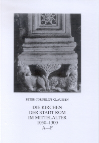 Buchcover von Die Kirchen der Stadt Rom im Mittelalter 1050-1300