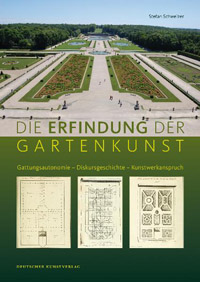 Buchcover von Die Erfindung der Gartenkunst