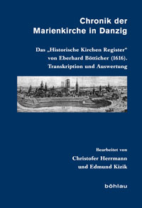 Buchcover von Chronik der Marienkirche in Danzig