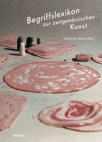 Buchcover von Begriffslexikon zur zeitgenössischen Kunst