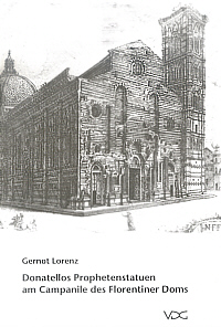Buchcover von Donatellos Prophetenstatuen am Campanile des Florentiner Doms