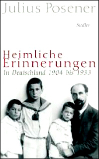 Buchcover von Heimliche Erinnerungen. In Deutschland 1904 bis 1933