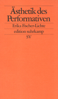 Buchcover von Ästhetik des Performativen