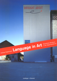 Buchcover von Language in Art