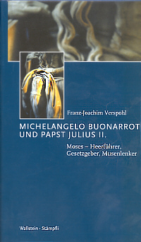 Buchcover von Michelangelo Buonarroti und Papst Julius II.