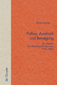 Buchcover von Pathos, Ausdruck und Bewegung