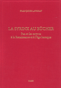 Buchcover von La Syrinx au Bûcher