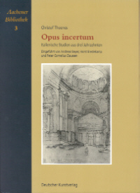 Buchcover von Opus incertum
