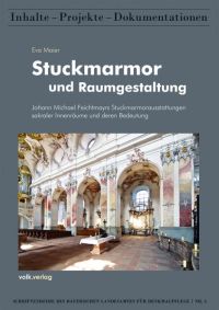 Buchcover von Stuckmarmor und Raumgestaltung