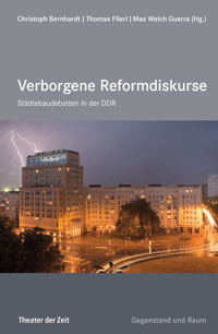Buchcover von Städtebau-Debatten in der DDR