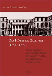 Buchcover von Das Hôtel de Galliffet (1784-1792)