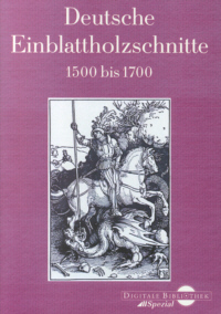 Buchcover von Deutsche Einblattholzschnitte