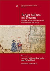Buchcover von Parlare dell’arte nel Trecento