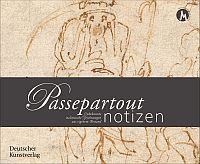 Buchcover von Passepartoutnotizen. Unbekannte italienische Zeichnungen aus eigenem Bestand