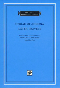 Buchcover von Cyriac of Ancona. Later Travels