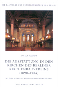 Buchcover von Die Ausstattung in den Kirchen des Berliner Kirchenbauvereins (1890-1904)