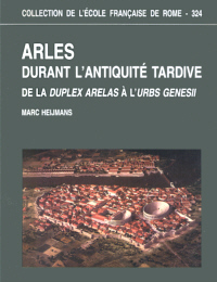 Buchcover von Arles durant l'antiquité tardive