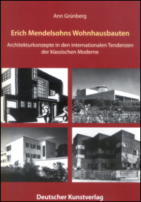 Buchcover von Erich Mendelsohns Wohnhausbauten